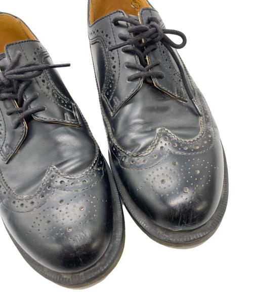 Dr.Martens（ドクターマーチン）Dr.Martens (ドクターマーチン) ブローグシューズ ブラック サイズ:UK8の古着・服飾アイテム