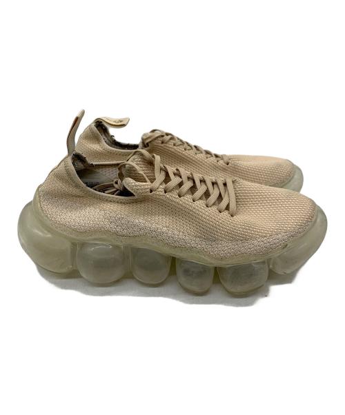 grounds（グラウンズ）GROUNDS (グラウンズ) ローカットスニーカー ベージュ サイズ:27.5の古着・服飾アイテム