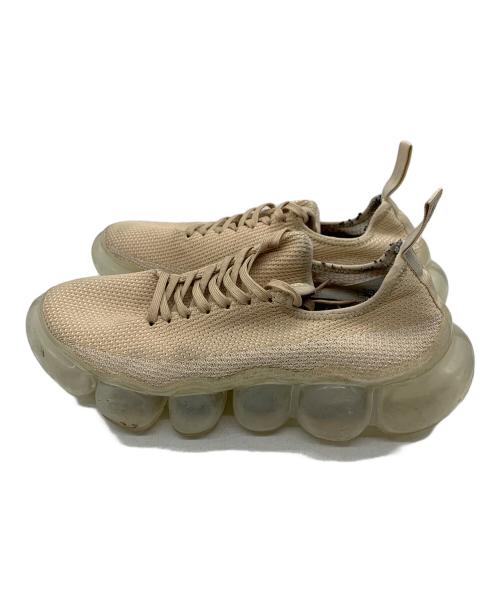 grounds（グラウンズ）GROUNDS (グラウンズ) ローカットスニーカー ベージュ サイズ:27.5の古着・服飾アイテム