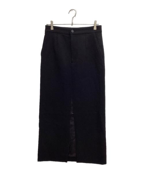 MUSE de Deuxieme Classe（ミューズ ドゥーズィエム クラス）MUSE de Deuxieme Classe (ミューズ ドゥーズィエム クラス) DISCO CRAPE スカート ブラック サイズ:38の古着・服飾アイテム