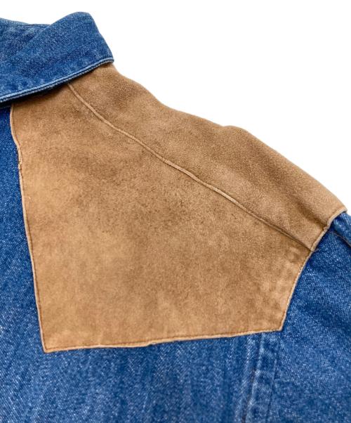 RALPH LAUREN（ラルフローレン）RALPH LAUREN (ラルフローレン) POLO COUNTRY (ポロカントリー) デニムウエスタンシャツ インディゴ サイズ:XLの古着・服飾アイテム