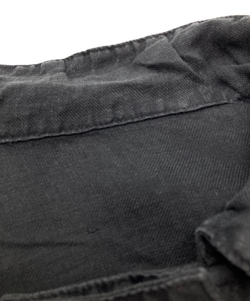 nest Robe（ネストローブ）nest Robe (ネストローブ) リネンワンピース ブラック サイズ:Freeの古着・服飾アイテム