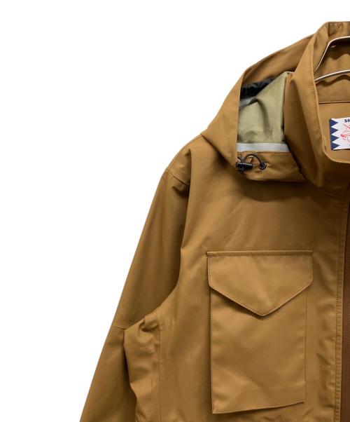 son of the cheese（（サノバチーズ））son of the cheese (（サノバチーズ）) 3LAYER JKT ブラウン サイズ:Mの古着・服飾アイテム