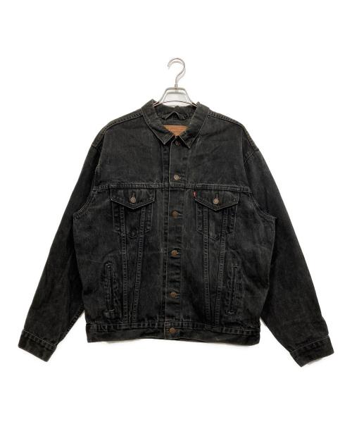 LEVI'S（リーバイス）LEVI'S (リーバイス) 90'S ブラックデニムジャケット ブラック サイズ:XLARGEの古着・服飾アイテム