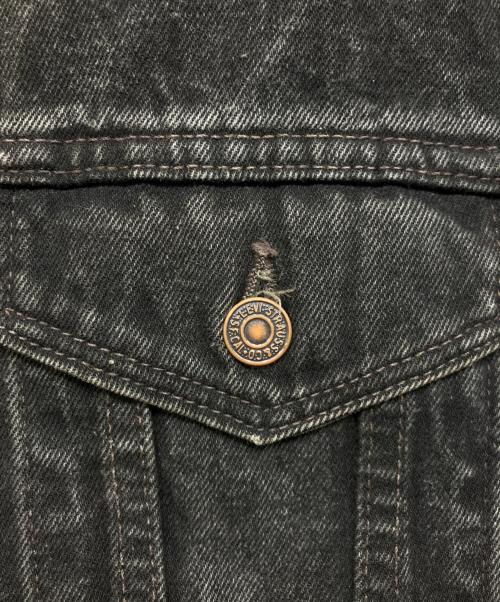 LEVI'S（リーバイス）LEVI'S (リーバイス) 90'S ブラックデニムジャケット ブラック サイズ:XLARGEの古着・服飾アイテム