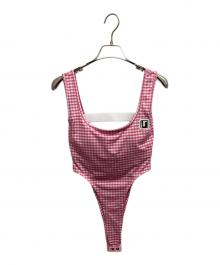 Irojikake（イロジカケ）の古着「Knockout Tank TOP　ノックアウト タンク トップ」｜ピンク