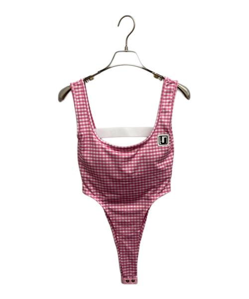 Irojikake（イロジカケ）Irojikake (イロジカケ) Knockout Tank TOP　ノックアウト タンク トップ ピンク サイズ:Sの古着・服飾アイテム