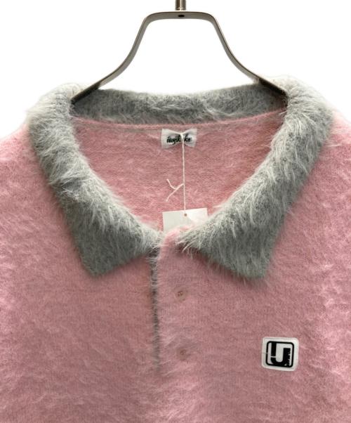 Irojikake（イロジカケ）irojikake (イロジカケ) FLUFFY RUGBY SHIRT ピンク サイズ:Freeの古着・服飾アイテム