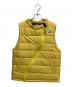 Irojikake（イロジカケ）の古着「POWERRR POFFER VEST（パワーパファーベスト）」｜イエロー