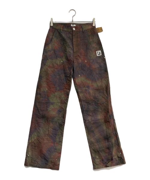 Irojikake（イロジカケ）irojikake (イロジカケ) TIE-DYE PANTS ブラウン サイズ:Sの古着・服飾アイテム