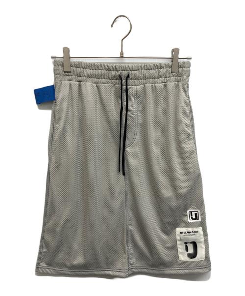 Irojikake（イロジカケ）Irojikake (イロジカケ) Mesh Skirt　メッシュ スカート グレー サイズ:Sの古着・服飾アイテム