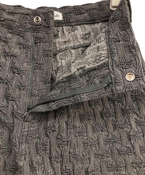 Irojikake（イロジカケ）irojikake (イロジカケ) VOLCANIC ROCK DENIM PANTS ブラック サイズ:Sの古着・服飾アイテム