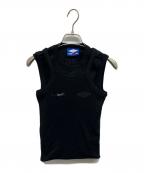 UMBRO×beautiful peopleアンブロ×ビューティフルピープル）の古着「double-end jersey tank top」｜ブラック