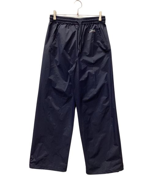 asics（アシックス）asics (アシックス) A.P.C. (アーペーセー) HAZE トラックパンツ ネイビー サイズ:XSの古着・服飾アイテム