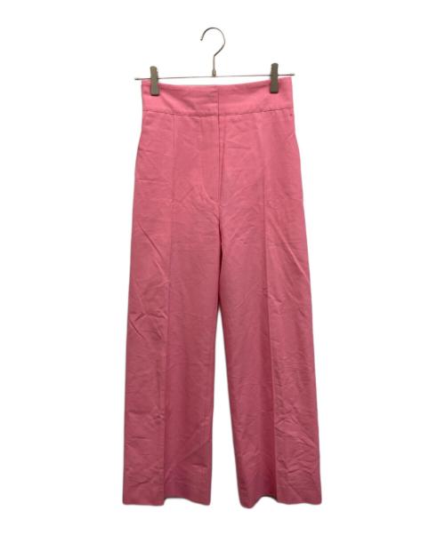 patou（パトゥ）patou (パトゥ) コットンウールパンツ ピンク サイズ:34の古着・服飾アイテム