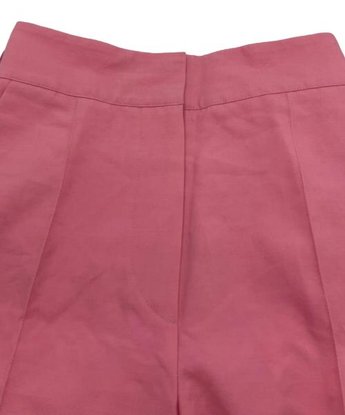 patou（パトゥ）patou (パトゥ) コットンウールパンツ ピンク サイズ:34の古着・服飾アイテム