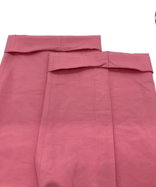 patou（パトゥ）patou (パトゥ) コットンウールパンツ ピンク サイズ:34の古着・服飾アイテム