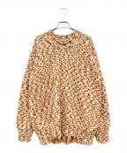 Acne studiosアクネ ストゥディオス）の古着「Space Dye Sweater」｜ベージュ