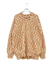 Acne studios（アクネ ストゥディオス）の古着「Space Dye Sweater」｜ベージュ