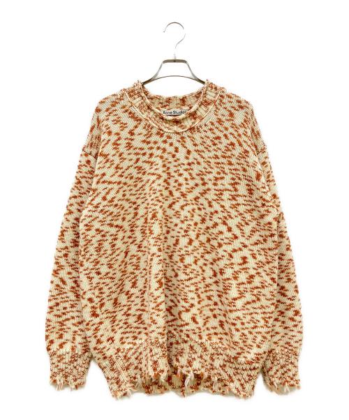 Acne studios（アクネ ストゥディオス）Acne studios (アクネ ストゥディオス) Space Dye Sweater ベージュ サイズ:XXSの古着・服飾アイテム