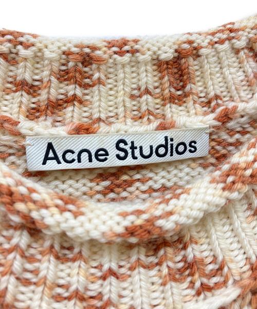 Acne studios（アクネ ストゥディオス）Acne studios (アクネ ストゥディオス) Space Dye Sweater ベージュ サイズ:XXSの古着・服飾アイテム