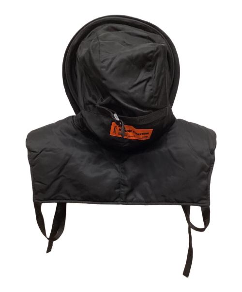 HERON PRESTON（ヘロンプレストン）HERON PRESTON (ヘロンプレストン) HOODIE VEST/フーディベスト ブラック サイズ:Sの古着・服飾アイテム