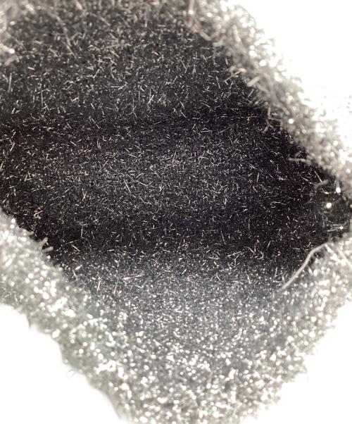 NKNIT（ンニット）NKNIT (ンニット) kira kira hand bag/キラキラハンドバッグ シルバーの古着・服飾アイテム