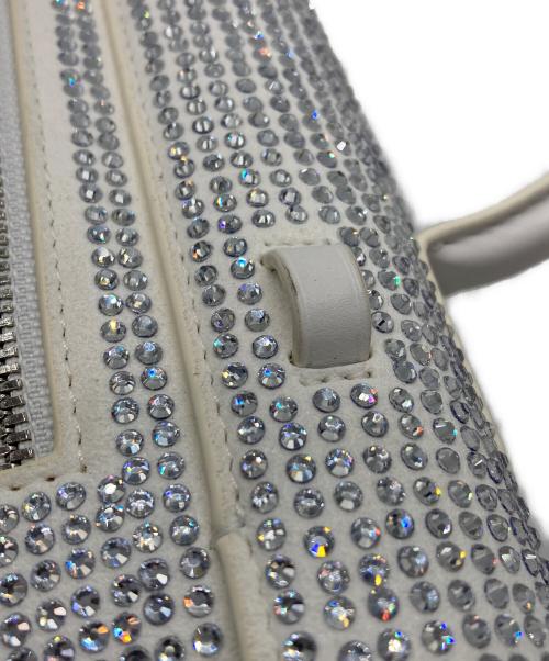 CAFUNE（カフネ）CAFUNE (カフネ) Stance Wallet Rhinestone ホワイトの古着・服飾アイテム