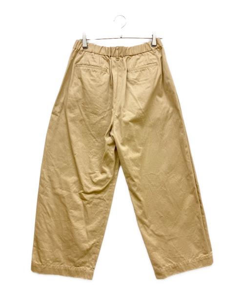 Graphpaper（グラフペーパー）Graphpaper (グラフペーパー) Westpoint Chino Wide Tapered Trousers ベージュ サイズ:SIZE 1の古着・服飾アイテム
