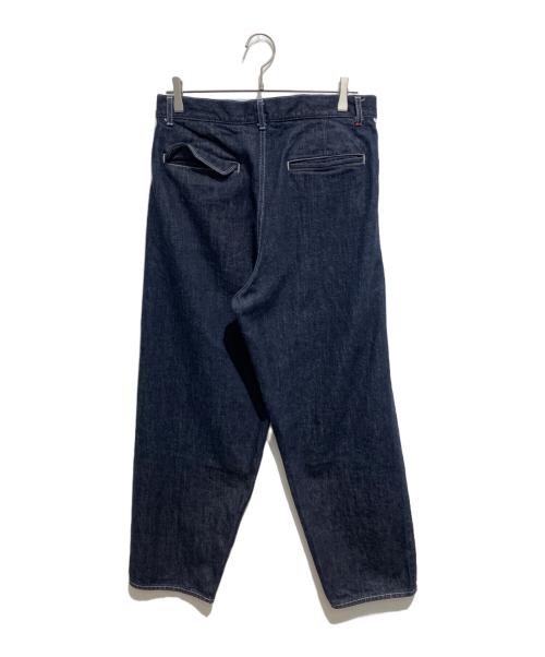 Graphpaper（グラフペーパー）Graphpaper (グラフペーパー) Selvage Denim Two Tuck Tapered Pants インディゴ サイズ:2の古着・服飾アイテム