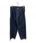 Graphpaper（グラフペーパー）の古着「Selvage Denim Two Tuck Tapered Pants」｜インディゴ