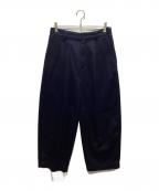 Graphpaperグラフペーパー）の古着「Westpoint Chino Wide Tapered Trouser」｜ネイビー