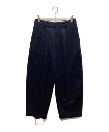 Graphpaper（グラフペーパー）の古着「Westpoint Chino Wide Tapered Trouser」｜ネイビー