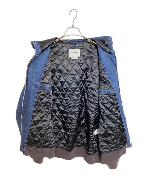 WTAPS（ダブルタップス）WTAPS (ダブルタップス) VICE JACKET COTTON DENIM インディゴ サイズ:2の古着・服飾アイテム