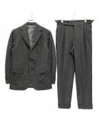 stile latinoスティレラティーノ）の古着「1プリーツ シングル3Bスーツ」｜グレー