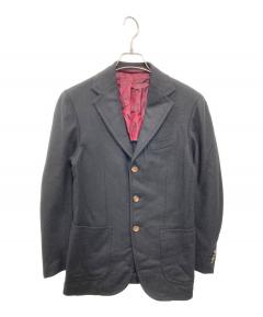 マーガレットハウエル ハリスツイード ヘリンボーン ジャケット 中古・古着通販】MARGARET HOWELL (マーガレットハウエル) Harris