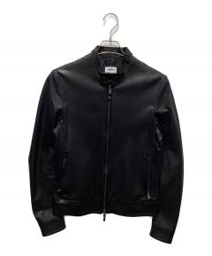 中古・古着通販】BURBERRY (バーバリー) シングルライダースジャケット