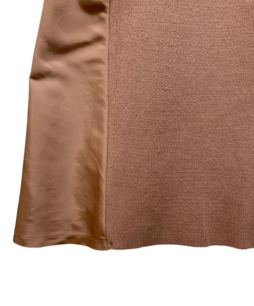 CELFORD（セルフォード）CELFORD (セルフォード) レイヤードショルダードッキングワンピ モカ サイズ:SIZE 36の古着・服飾アイテム