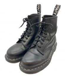 Dr.Martens（ドクターマーチン）の古着「ホワイトステッチ8ホール ブーツ」｜ブラック