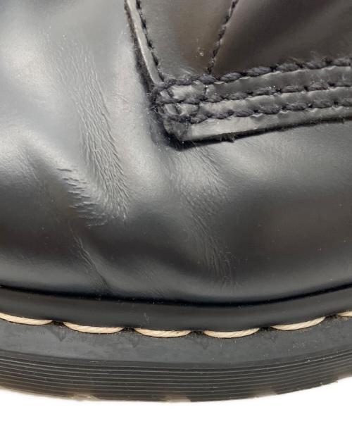 Dr.Martens（ドクターマーチン）Dr.Martens (ドクターマーチン) ホワイトステッチ8ホール ブーツ ブラック サイズ:UK6の古着・服飾アイテム