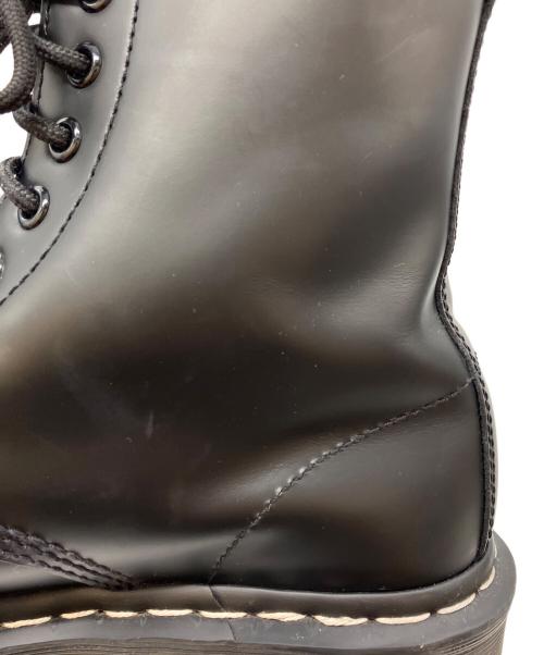 Dr.Martens（ドクターマーチン）Dr.Martens (ドクターマーチン) ホワイトステッチ8ホール ブーツ ブラック サイズ:UK6の古着・服飾アイテム