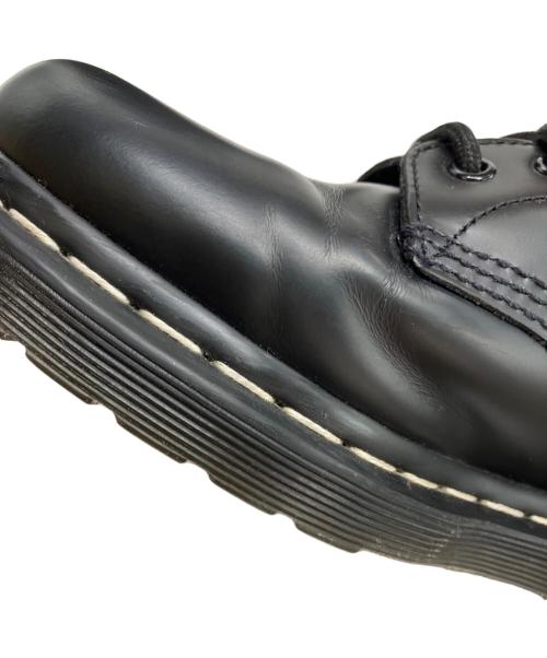 Dr.Martens（ドクターマーチン）Dr.Martens (ドクターマーチン) ホワイトステッチ8ホール ブーツ ブラック サイズ:UK6の古着・服飾アイテム