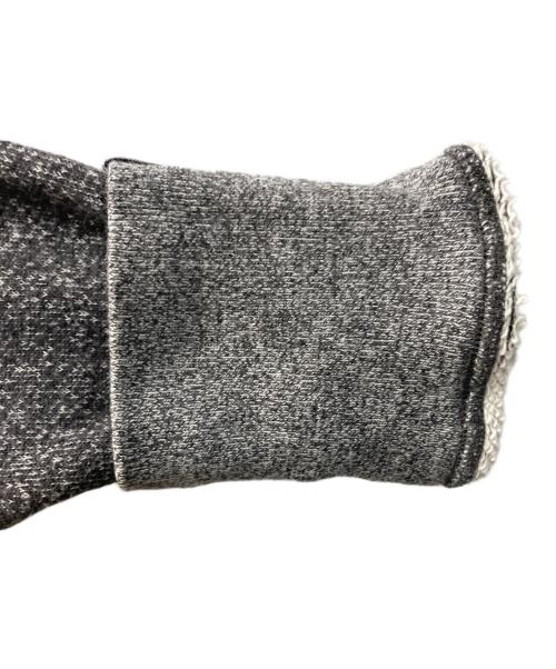 LOOPWHEELER（ループウィラー）LOOPWHEELER (ループウィラー) バイカラージップパーカー グレー サイズ:Mの古着・服飾アイテム