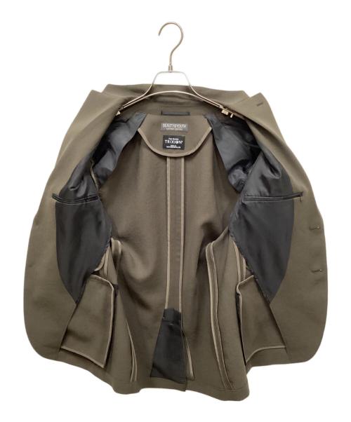 BEAUTY&YOUTH（ビューティーアンドユース）BEAUTY&YOUTH (ビューティーアンドユース) トリクシオン 2ボタン ジャケット ブラウン サイズ:Mの古着・服飾アイテム