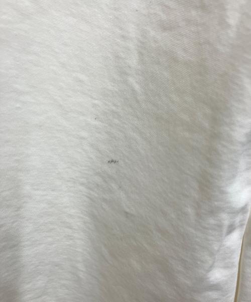 Sono（ソーノ）Sono (ソーノ) ポンチ ストレッチ フリルスリーブプルオーバー ホワイト サイズ:Fの古着・服飾アイテム