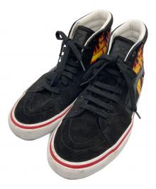 VANS×THRASHER（バンズ×スラッシャー）の古着「ハイカットスニーカー」｜ブラック