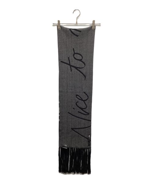 Y-3（ワイスリー）Y-3 (ワイスリー) SLOG SCARF　スログ スカーフ ブラックの古着・服飾アイテム