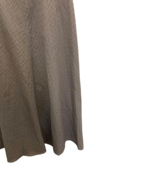 CELFORD（セルフォード）CELFORD (セルフォード) バックデザインフレアキャミワンピース グレー サイズ:38の古着・服飾アイテム