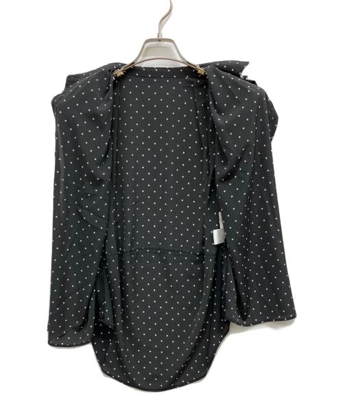 cygne（シーニュ）cygne (シーニュ) パワショルボウタイブラウス Audrey ブラック サイズ:-の古着・服飾アイテム