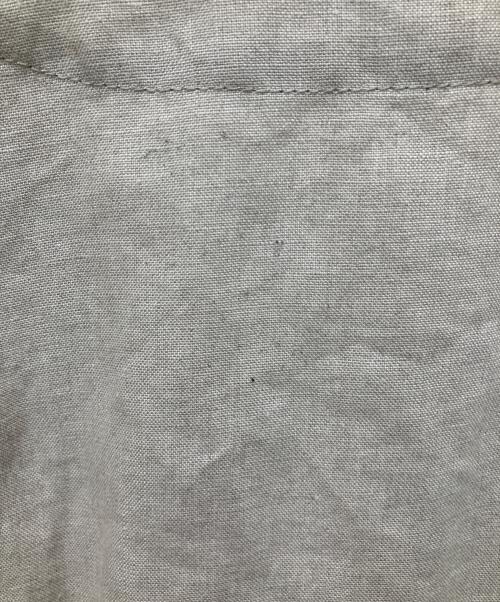 DES PRES（デ プレ）DES PRES (デ プレ) プレーンリネン ノーカラーコート ベージュ サイズ:36の古着・服飾アイテム